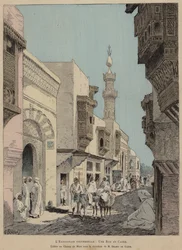 The Universal Exposition, A Street in Cairo, Built at the Champ de Mars under the direction of M Delort de Gleon