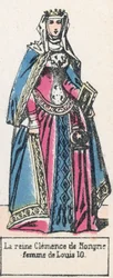 Queen Clemence of Hungary, Wife of Louis X