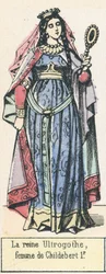 Queen Ultrogothe, Wife of Childebert I