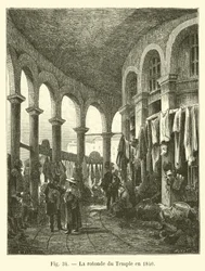 The Rotunda of the Temple in 1840
