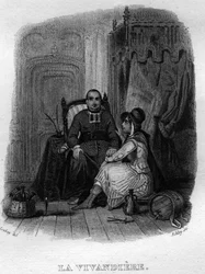 La Vivandière. Song by Beranger in 