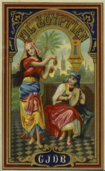 Label for Egyptian thread