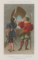 Lancier of Charles V Guards and a Swiss Yeoman