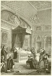 Last Moments of King Louis XIV