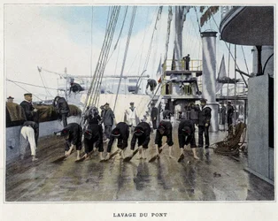 Lavage du pont - in 