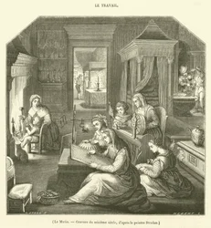 The Morning, Sixteenth Century Engraving