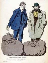 Le Mont-de-Piété: Customers, Sales - in The Plate with Butter of 03/06/1905