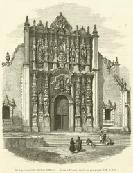 The Sagrario, Near the Cathedral of Mexico