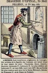 The enamellers of Limoges - imagery of Epinal, ed. Pellerin