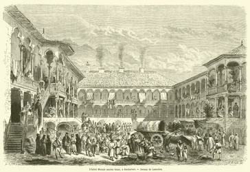 Manuk Hotel, Former Khan, in Bucharest