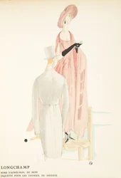 Longchamp, from a Collection of Fashion Plates