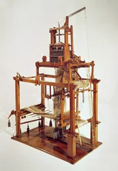 Loom designed by Joseph Marie Jacquard