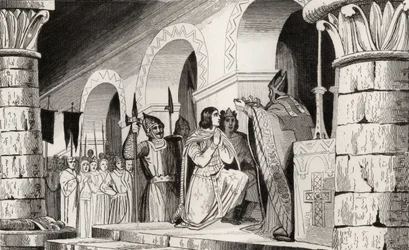 Louis III and Carloman Crowned Together, from 