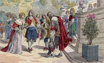 Louis XIV of France and His Court at Versailles