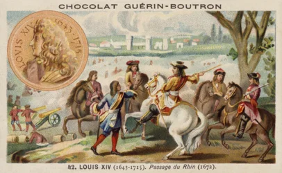 Louis XIV of France at the crossing of the Rhine