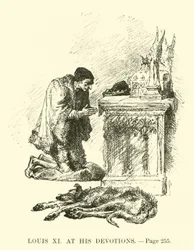 Louis XI at His Devotions