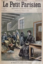 The poisoner of Marseille: Mme Massot at the prison of Presentines - cover in 
