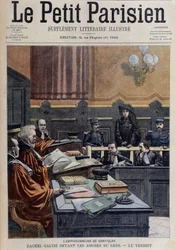 The Poisoner of Saint-Clair: Rachel Galtier in front of the Gers - in 