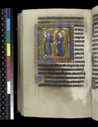 Collects, Sermons and Lessons for the Annunciation, from the Psalter and Hours of Isabella of France, Paris, c.1265-70