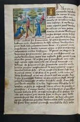 MS Hunter 252 051v Page from Cent Nouvelles Nouvelles, c.1461-62
