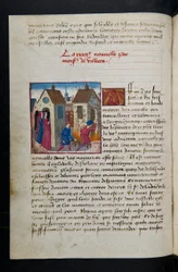 Page from Cent Nouvelles Nouvelles, c.1461-62
