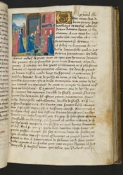 Page from Cent Nouvelles Nouvelles, c.1461-62
