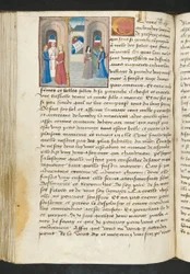 Page from Cent Nouvelles Nouvelles, c.1461-62