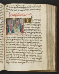 Page from Cent Nouvelles Nouvelles, c.1461-62