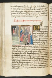 Page from Cent Nouvelles Nouvelles, c.1461-62