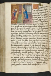Page from Cent Nouvelles Nouvelles, c.1461-62