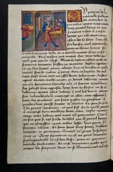Page from Cent Nouvelles Nouvelles, c.1461-62