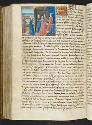 Page from Cent Nouvelles Nouvelles, c.1461-62
