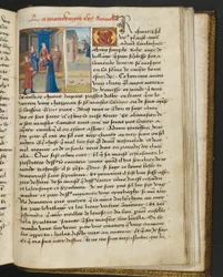 Page from Cent Nouvelles Nouvelles, c.1461-62