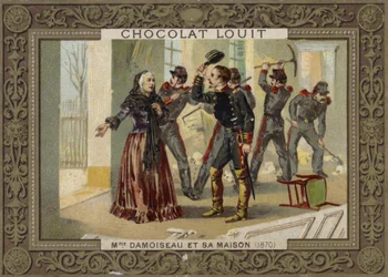 Madame Damoiseau and Her House, 1870