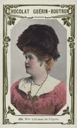 Madame Litvinne, from the Opera