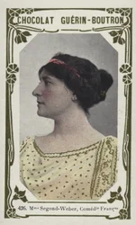 Madame Segond-Weber, French Comedy