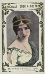 Mademoiselle Cleo de Merode, from the Opera