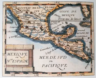 Map of Mexico or New Spain, 1625