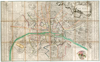 Map of Paris