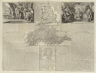 Map of the Civilian Government of England