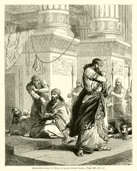 Mordecai Refuses to Bow to Haman