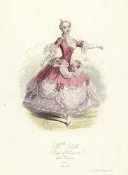 Marie Salle, French dancer; reign of Louis XV