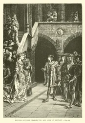 Meeting Between Charles VIII and Anne of Brittany