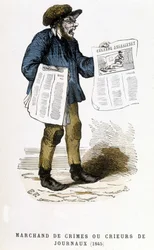 Merchant of Crimes or Newspaper Crier