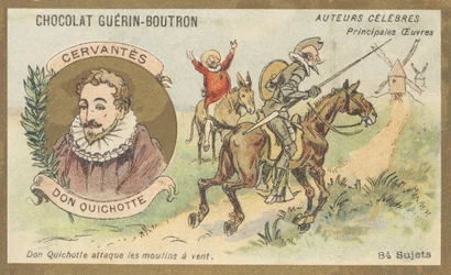 Miguel de Cervantes Saavedra, Spanish novelist, poet and playwright, author of 