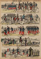 Military Camp of the French Army at Satory, France