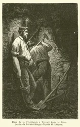Providence Mine, Work in the Vein