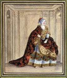 Mlle Clairon in the role of Pulcherie in Heraclius by Corneille