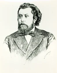 Modest Petrovich Moussorgsky, illustration from L