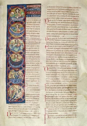The Six Days of the Creation, from the Bible of St. Sulpicius of Bourges